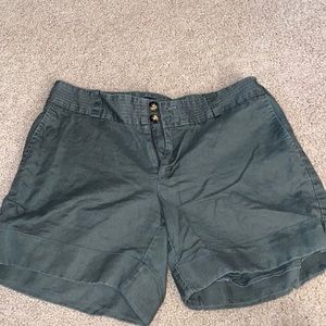 Olive green Banana Republic shorts